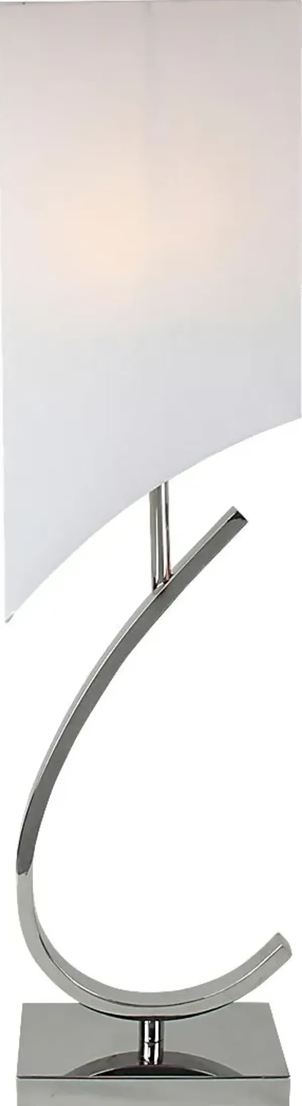 Camia Silver Lamp