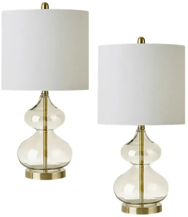 Edenvale Gold Table Lamps, Set of 2