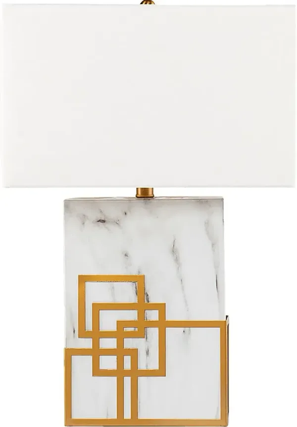 Varnell White Table Lamp