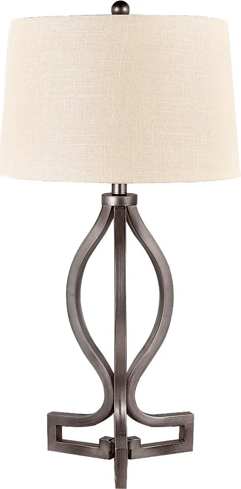 Delora Silver Lamp