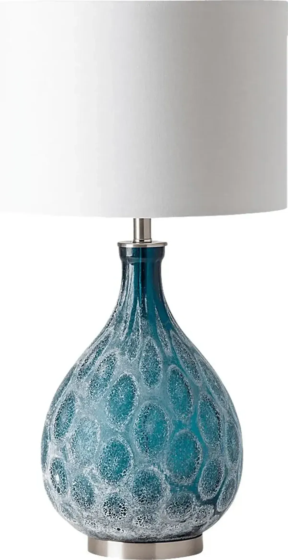 Sunrise Way Blue Lamp