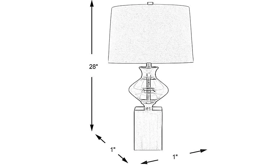 Mattu Antiqued Copper Lamp