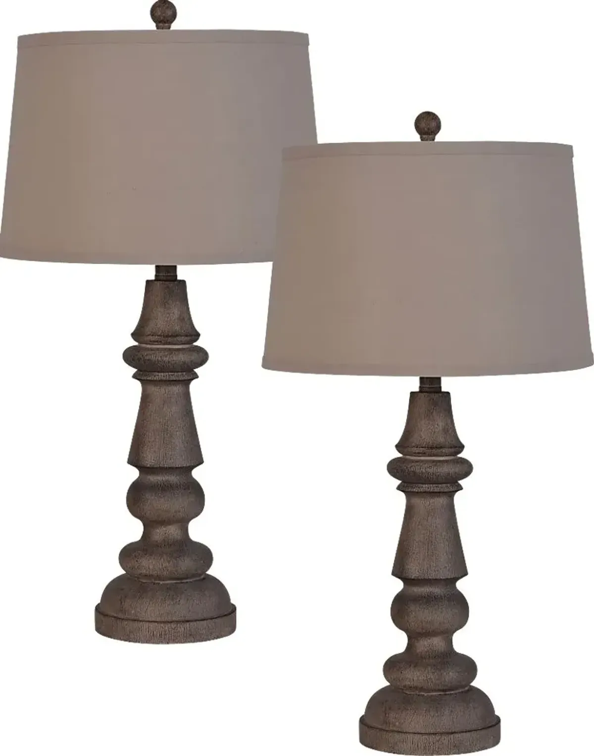 Allston Drive Brown Set of 2 Lamps