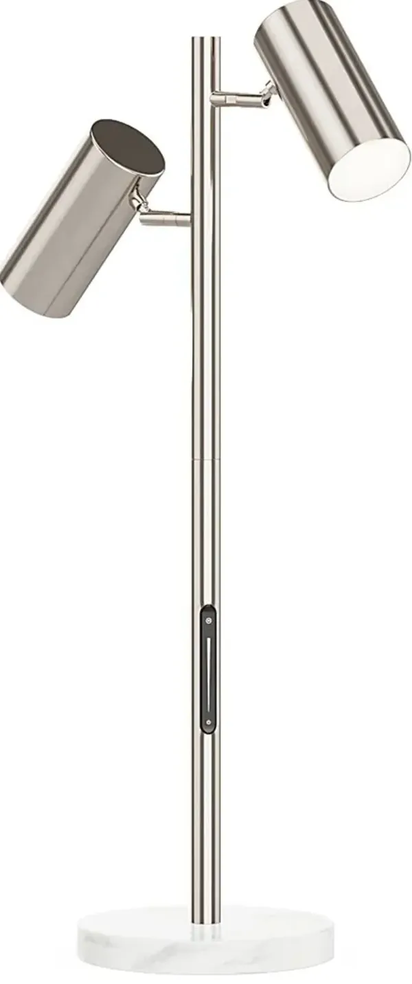 Yokimo Loop Silver Table Lamp