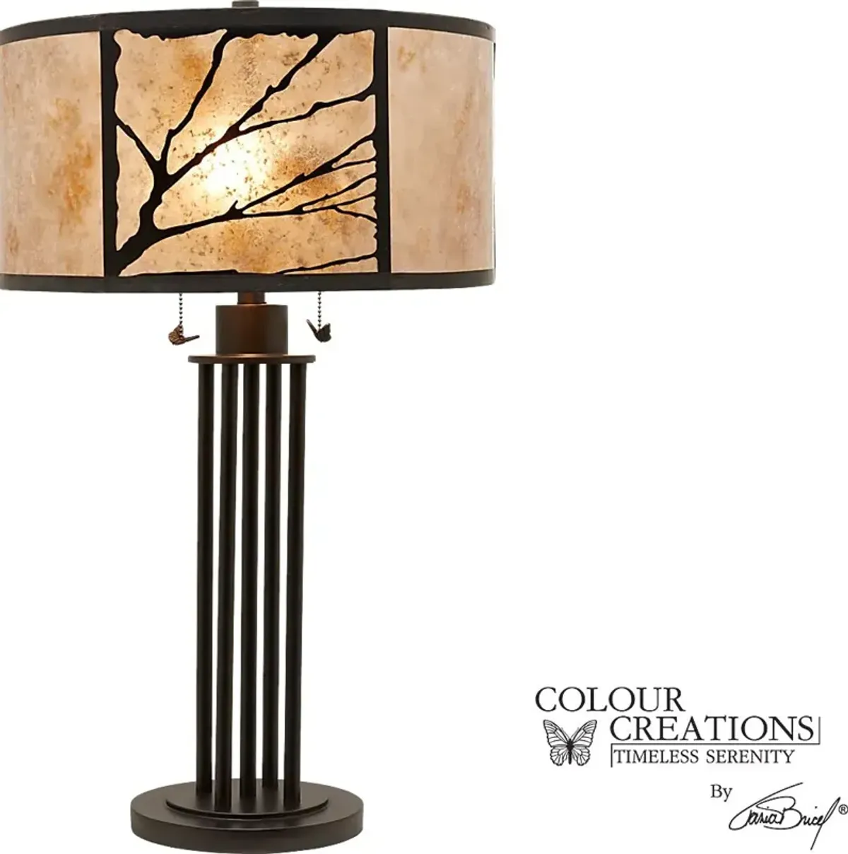 Red Deer Brown Lamp