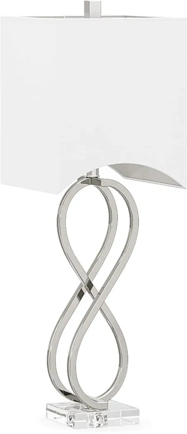 Rosalie Cove Silver Table Lamp