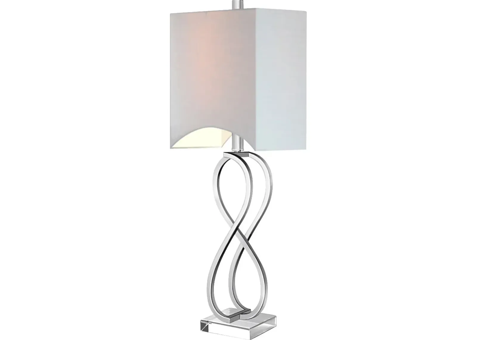 Rosalie Cove Silver Table Lamp