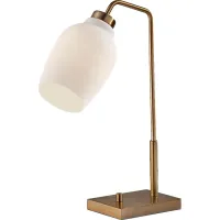 Floyd Circle Brass Lamp