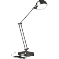 Milan Lane Nickel Lamp