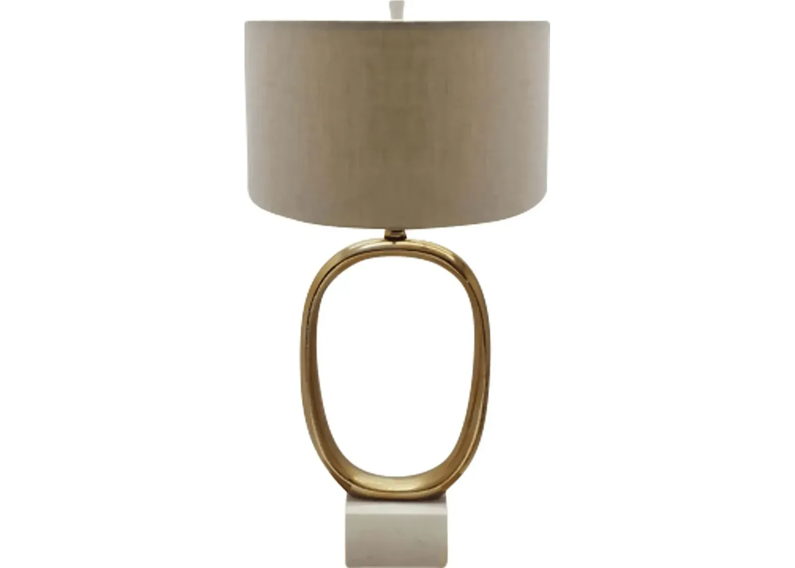 Quincy Way Brass Lamp