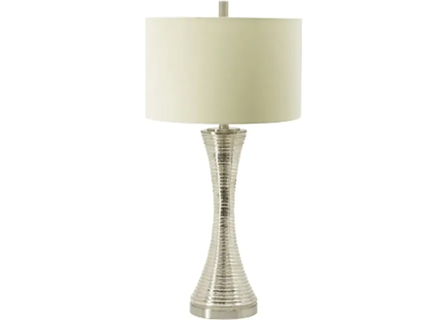 Elder Road Silver Lamp