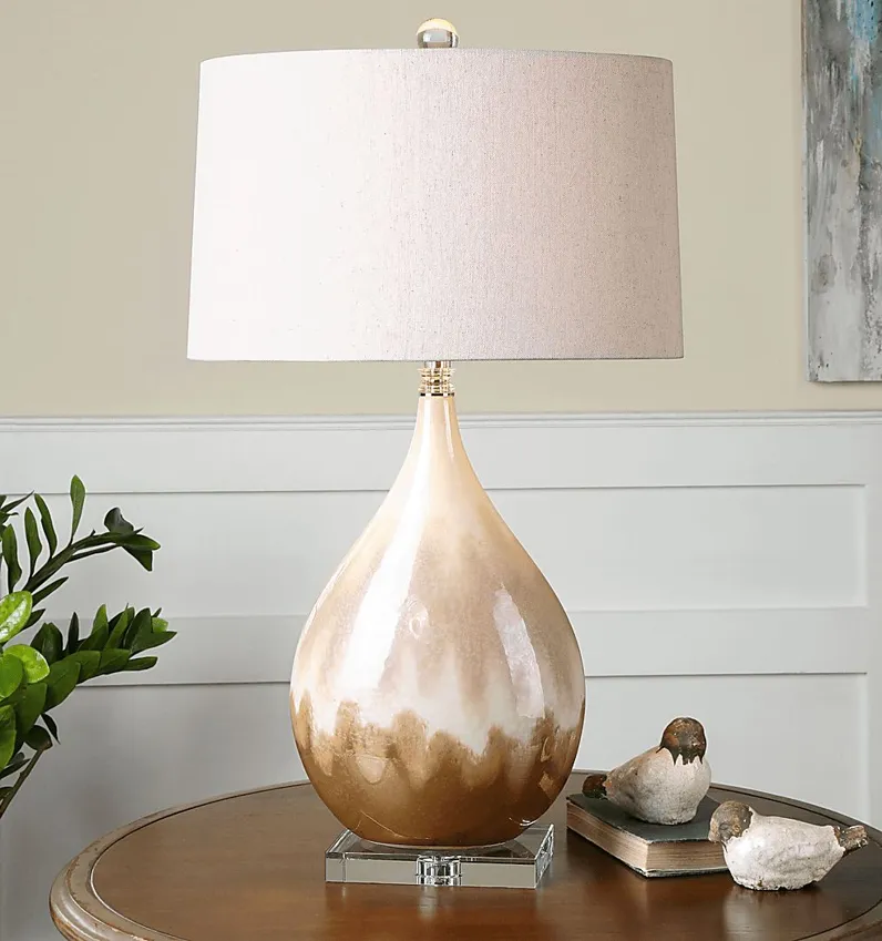 Rodrigo Road Ivory Lamp