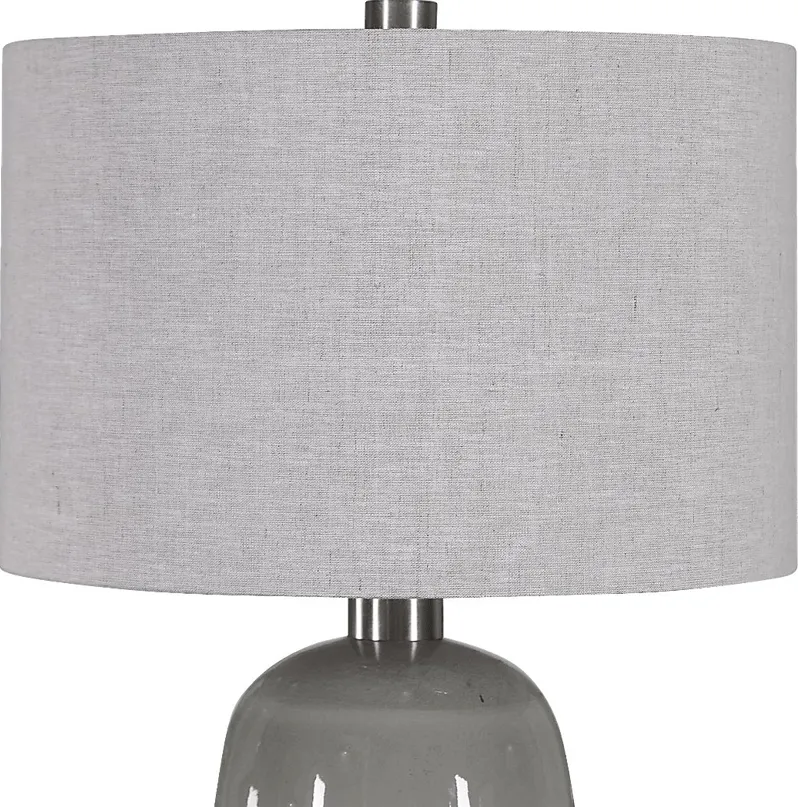 Pebbleton Gray Lamp