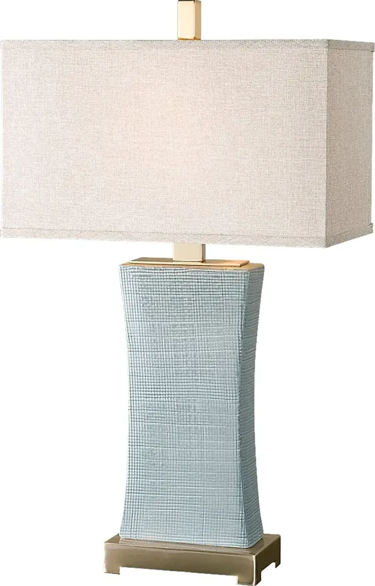 Beatris Boulevard Blue Lamp