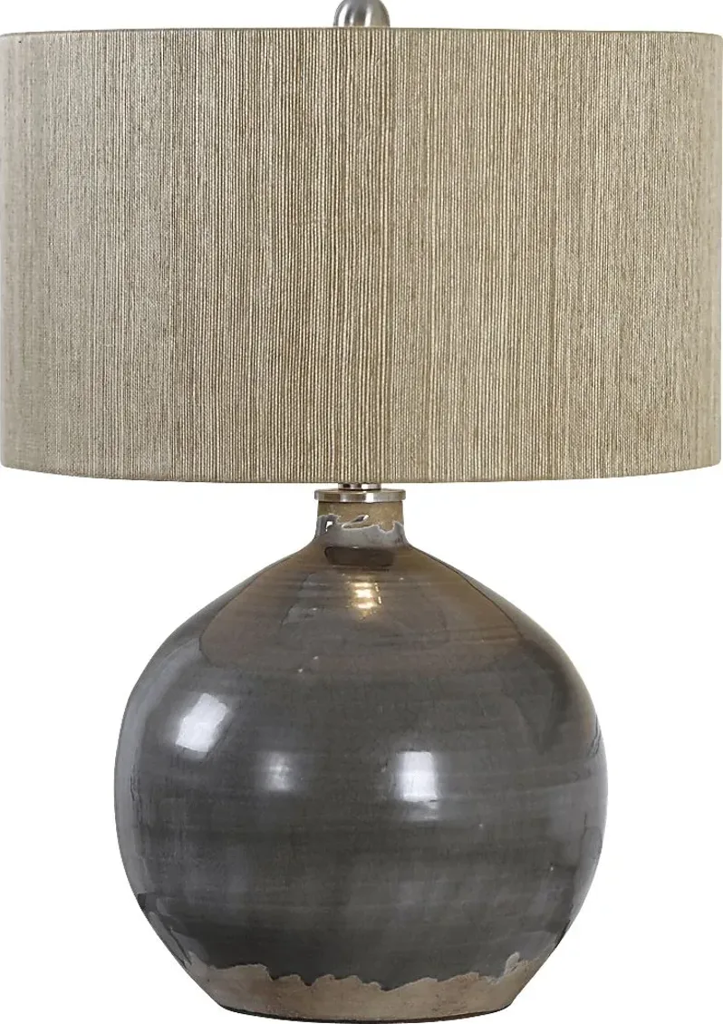 Agnes Alley Gray Lamp