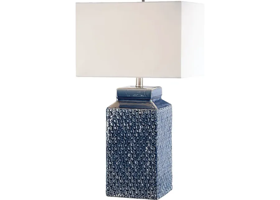 Diane Drive Blue Lamp