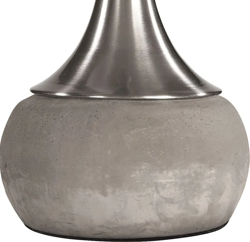 Debora Trail Nickel Lamp