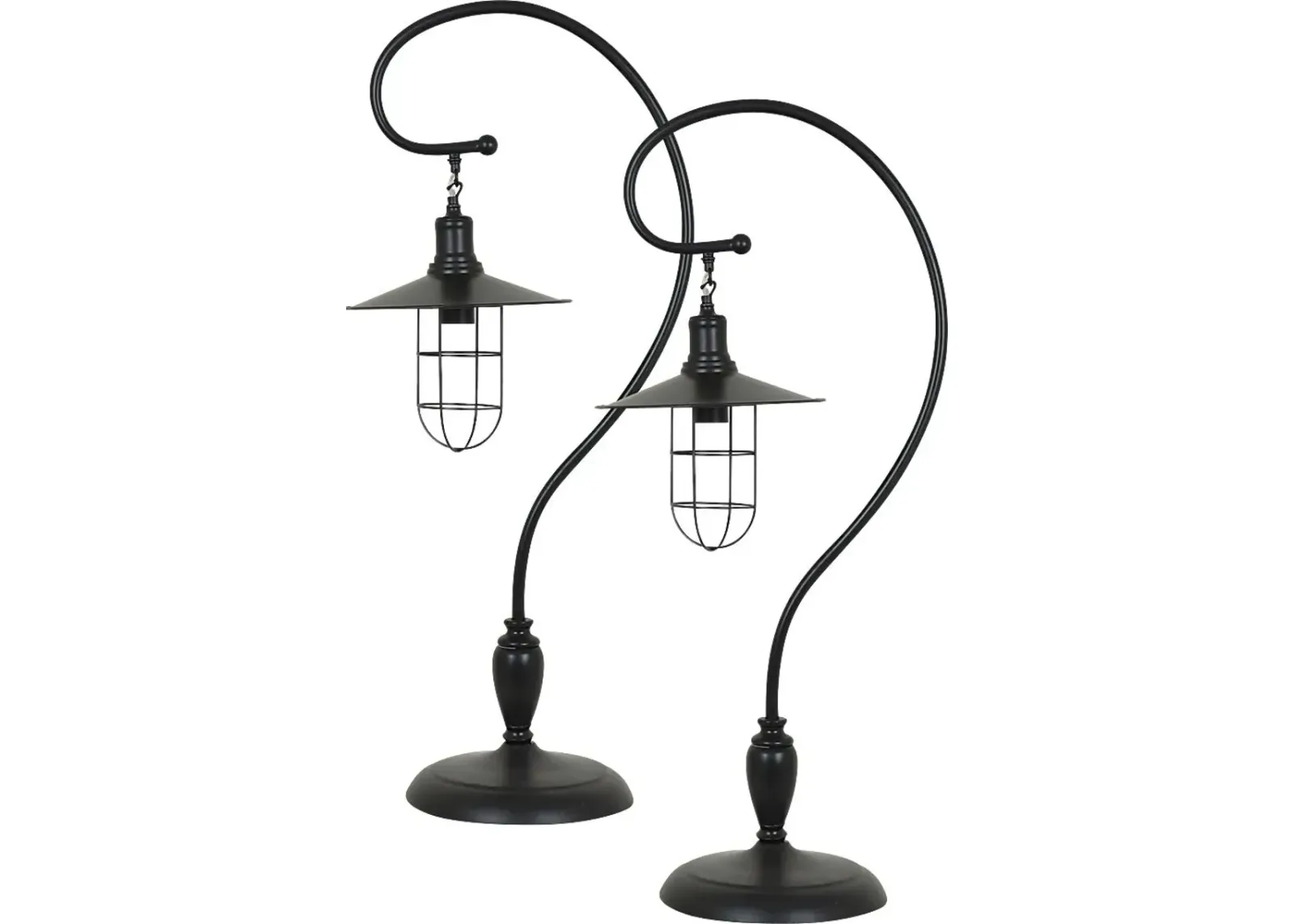 Callow Trace Bronze Set of 2 Lamps