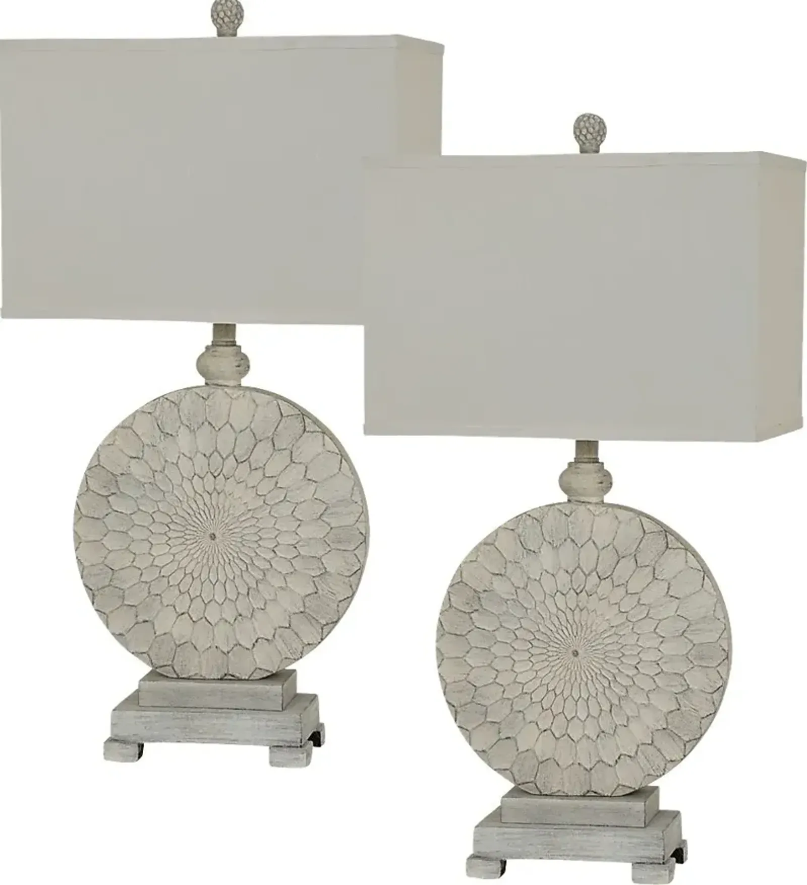 Hammond Rowe Beige Lamp, Set of 2