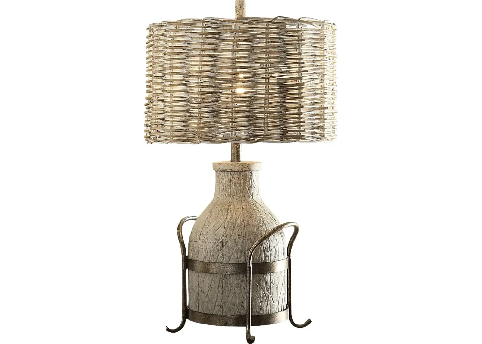 Dame Landing Beige Lamp