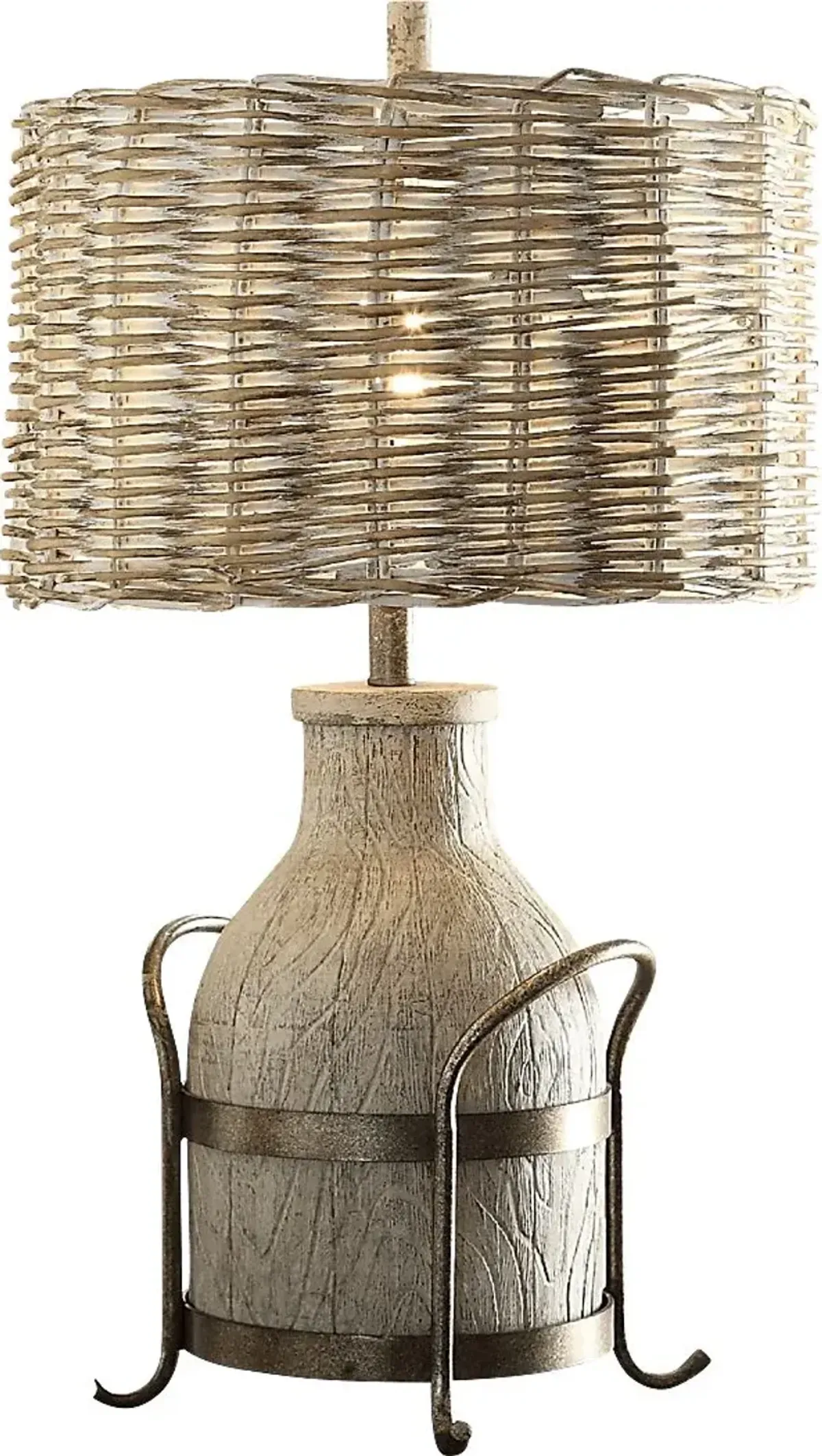 Dame Landing Beige Lamp