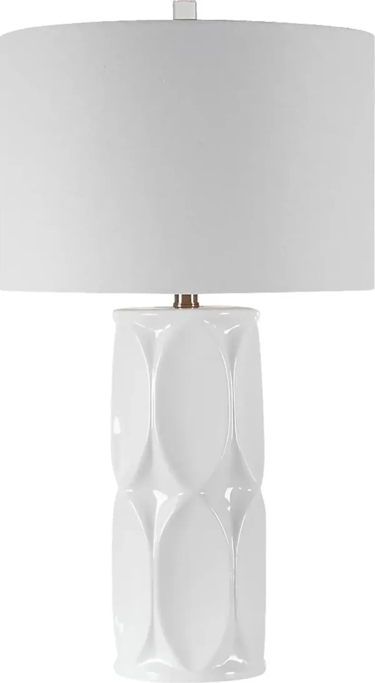 Synder Street White Lamp