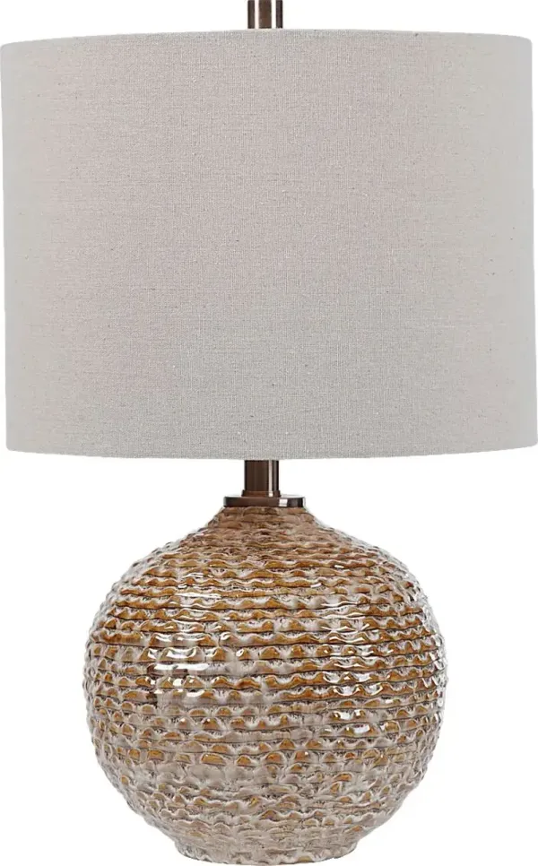 Banner Court Brown Lamp