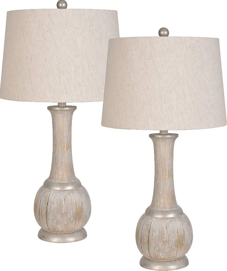 Bello View Beige Lamp, Set of 2