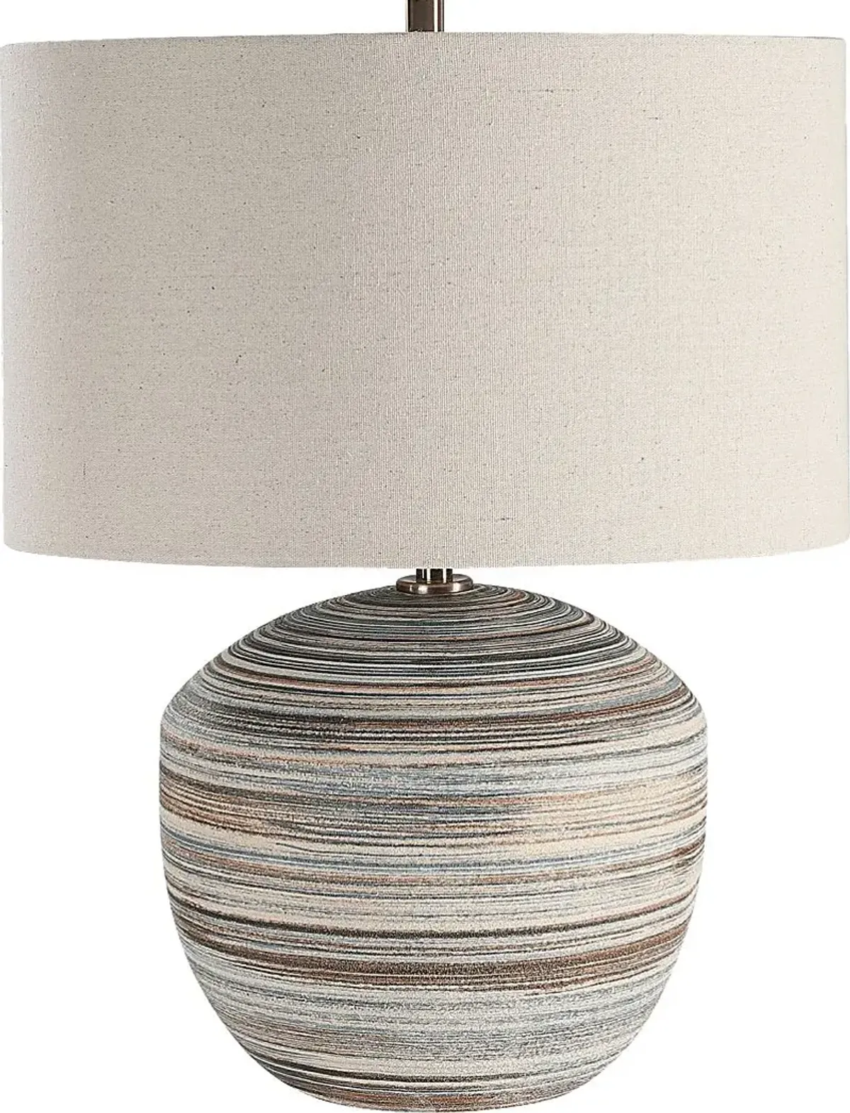 Cahill Circle Brown Lamp