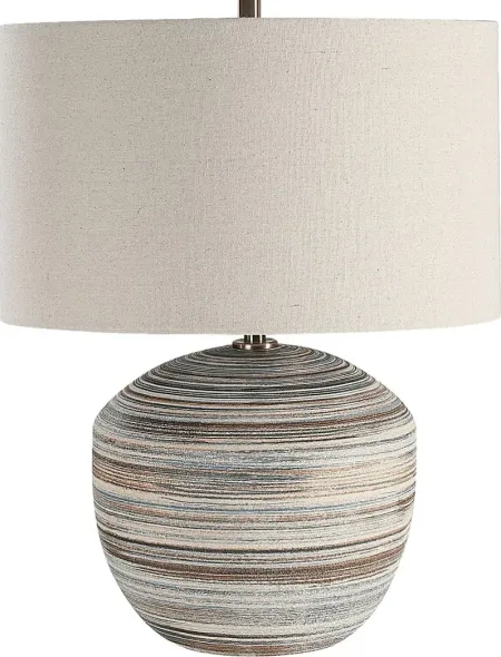 Cahill Circle Brown Lamp