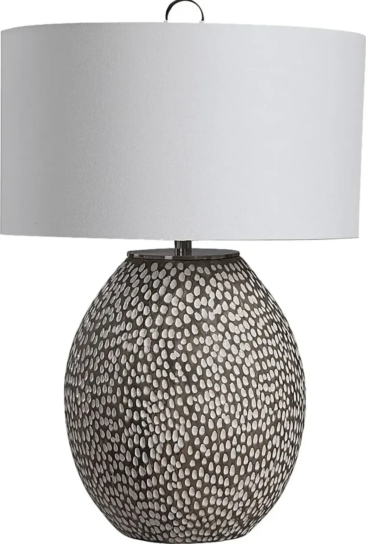 Burnett Court Gray Lamp