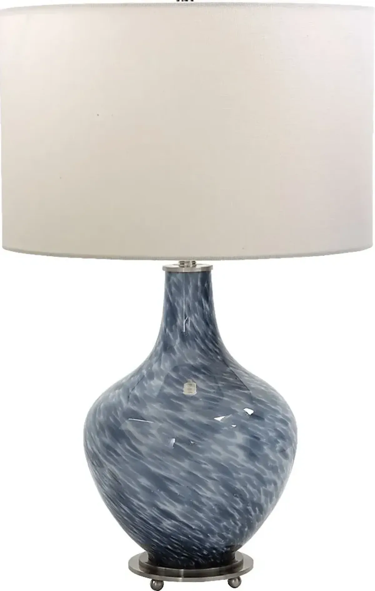 Pandores Point Blue Lamp