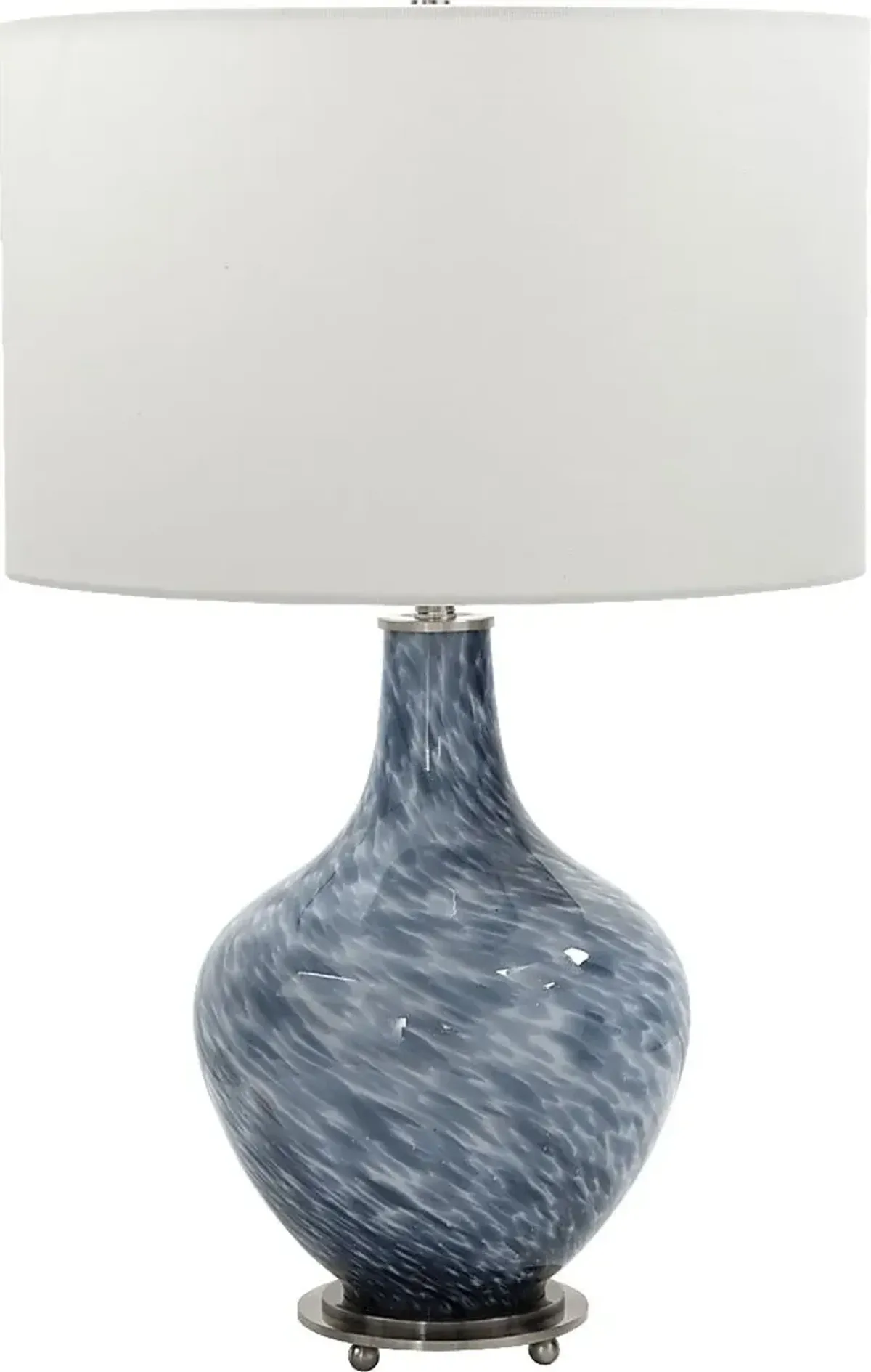 Pandores Point Blue Lamp