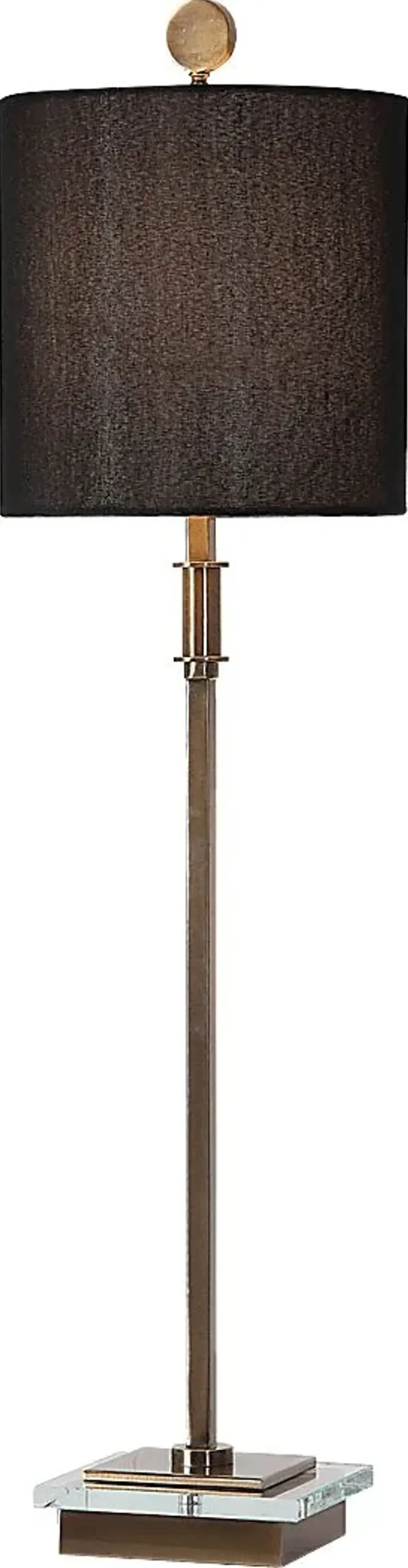 Gabriel Circle Brass Lamp