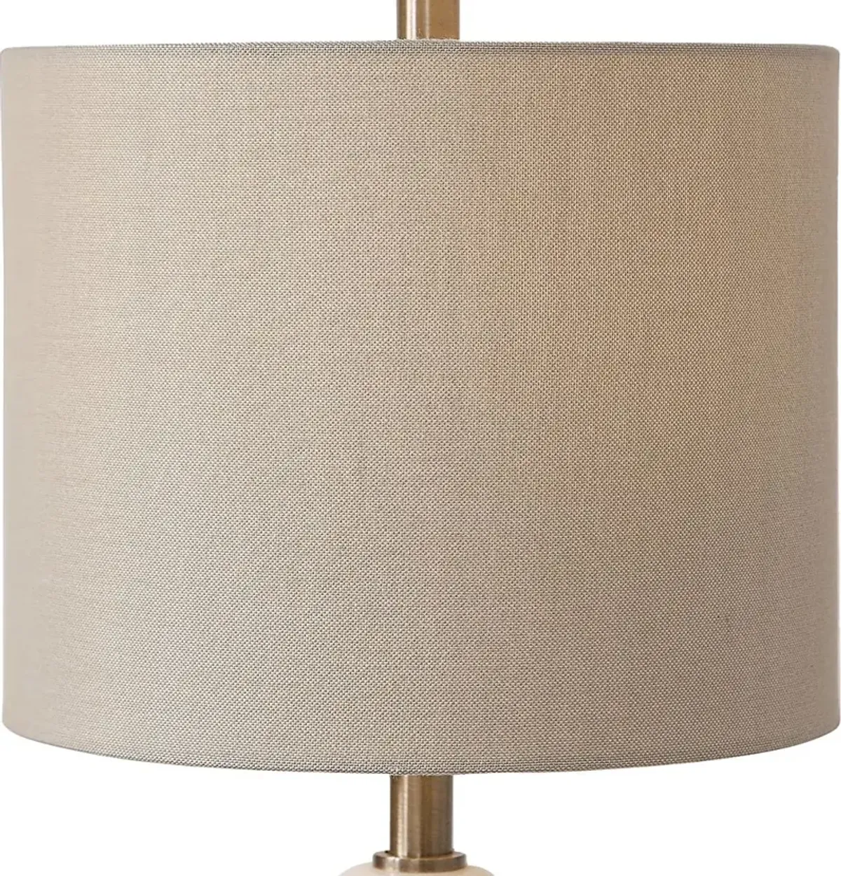 Chloe Club Brass Lamp