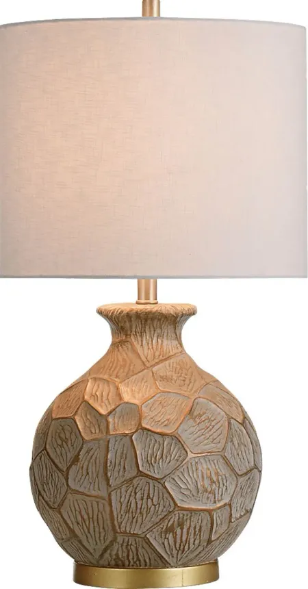 Abbey Hollow Gold Lamp