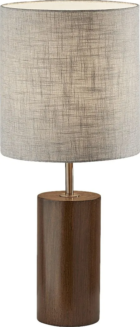 Canyon Cove Walnut Lamp