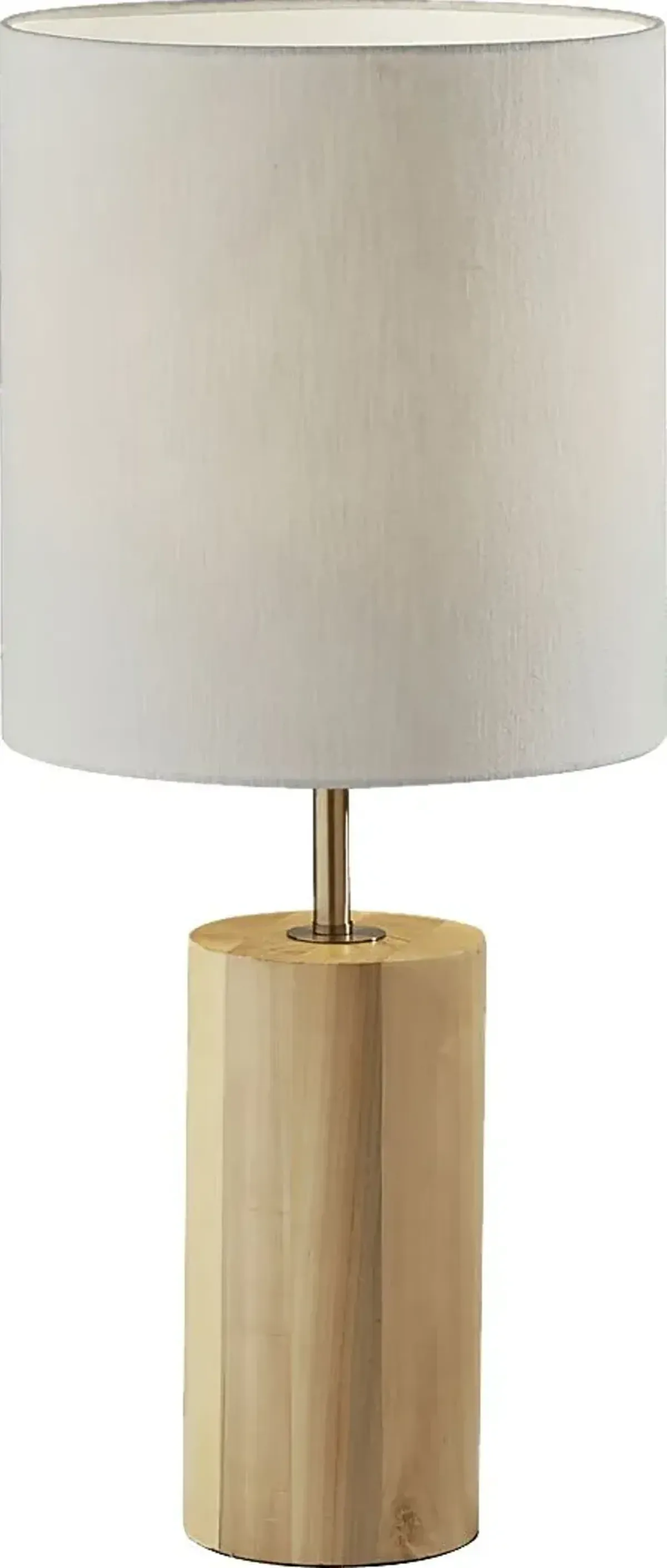 Canyon Cove Oak Lamp