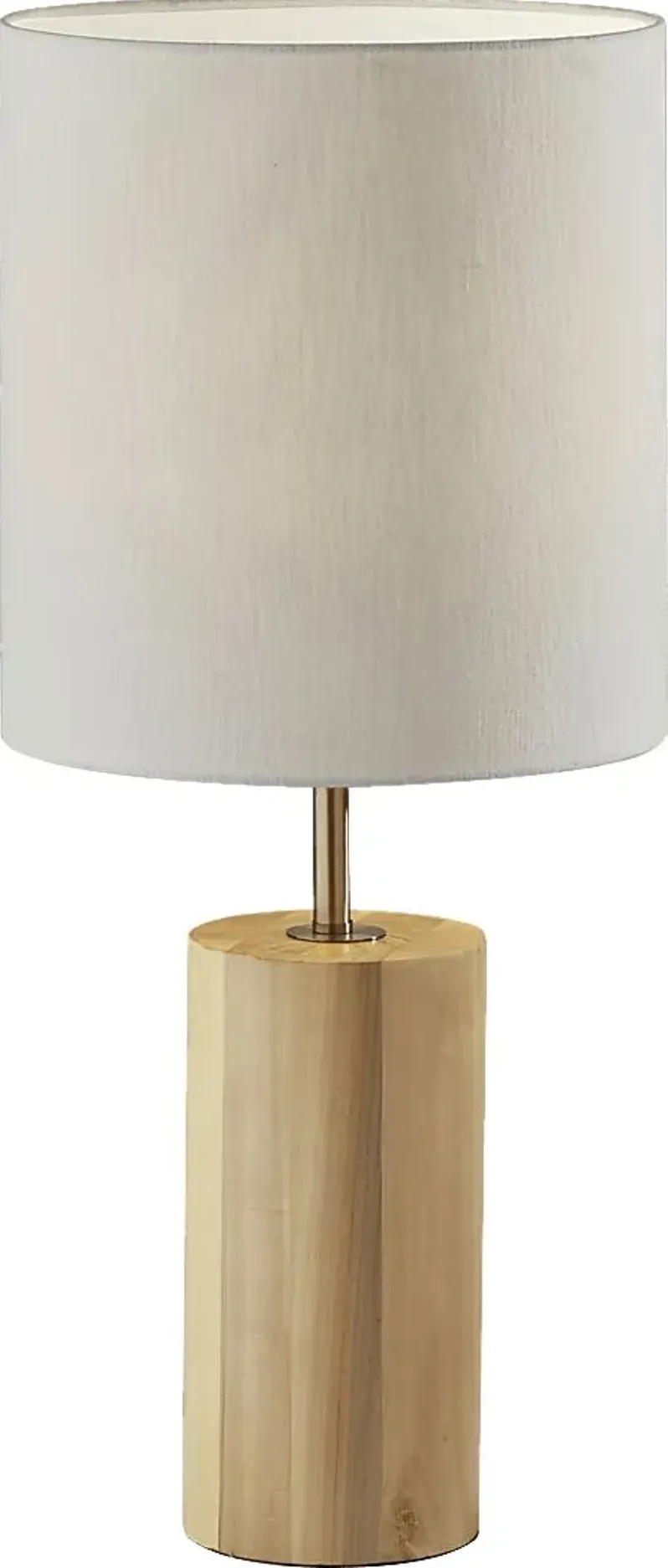 Canyon Cove Oak Lamp