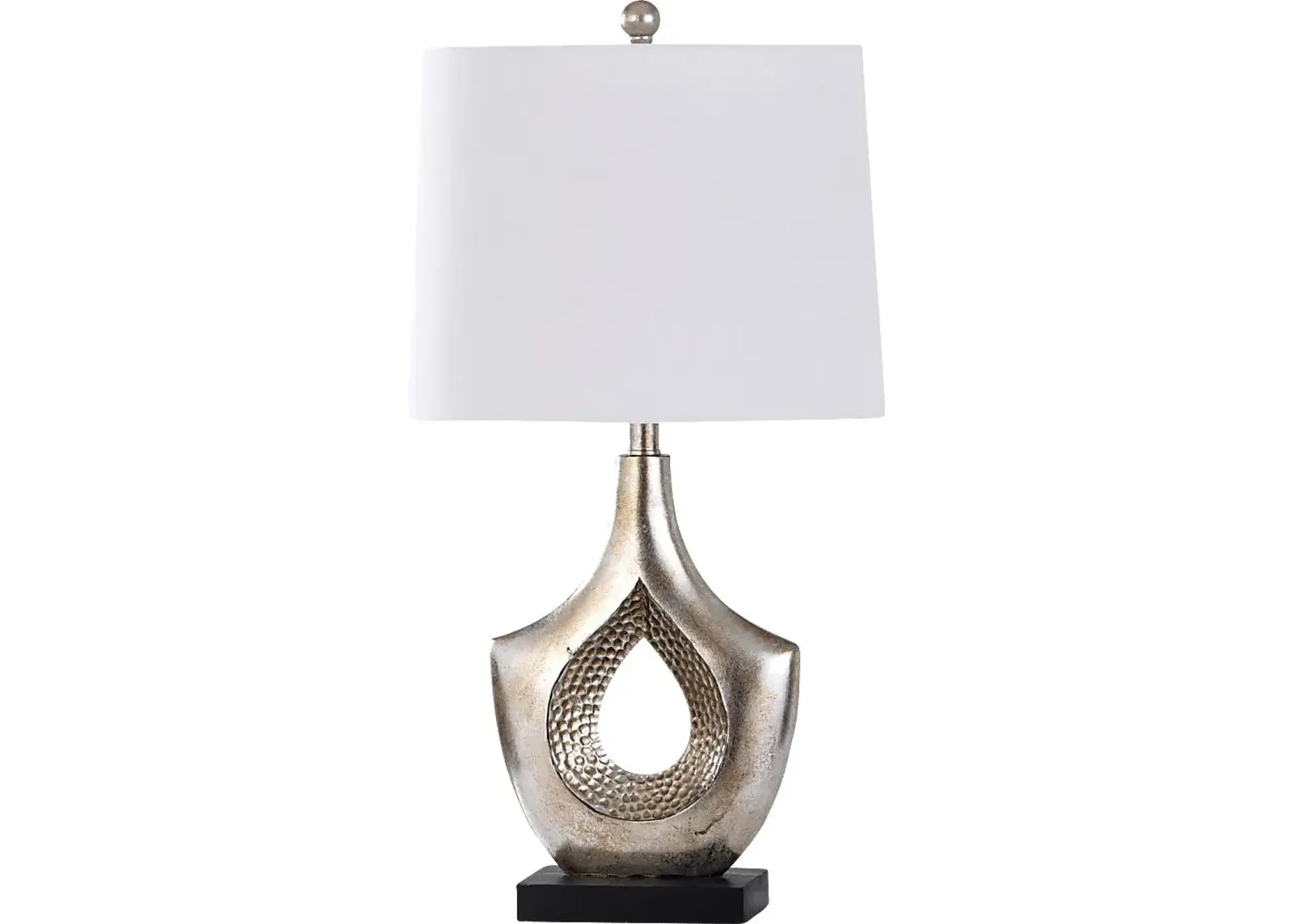 Iris Club Silver Lamp