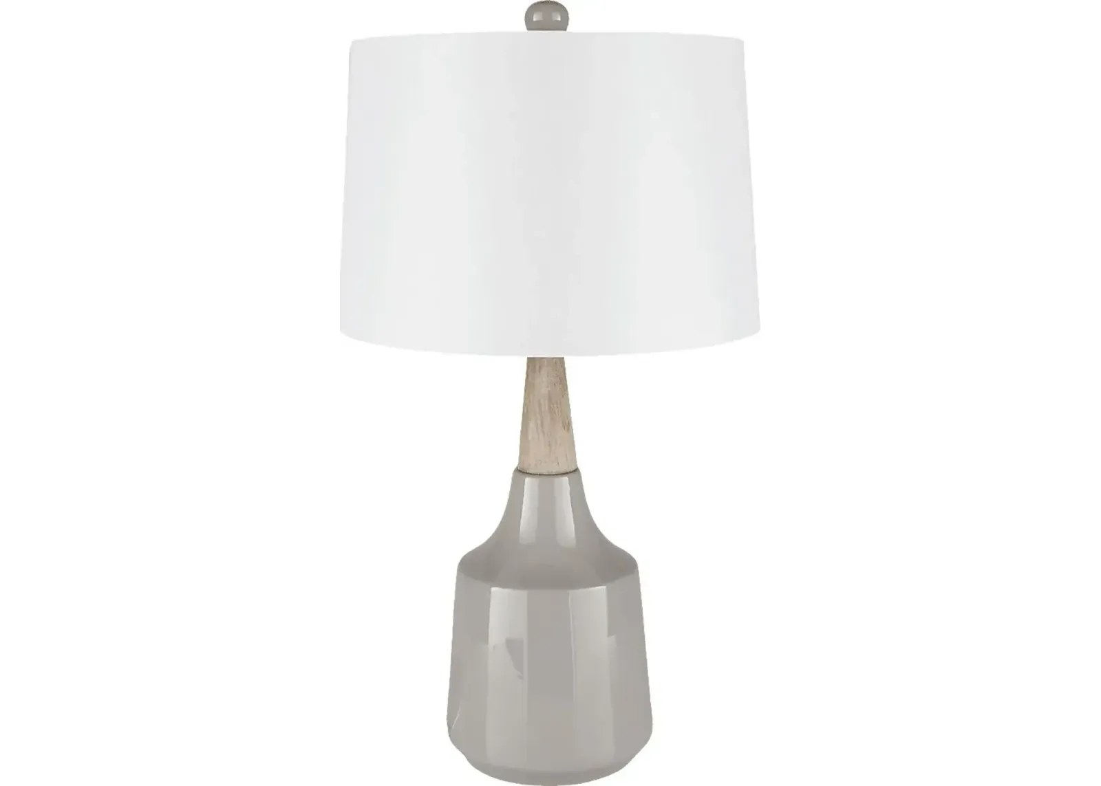 Cazenove Circle Gray Lamp