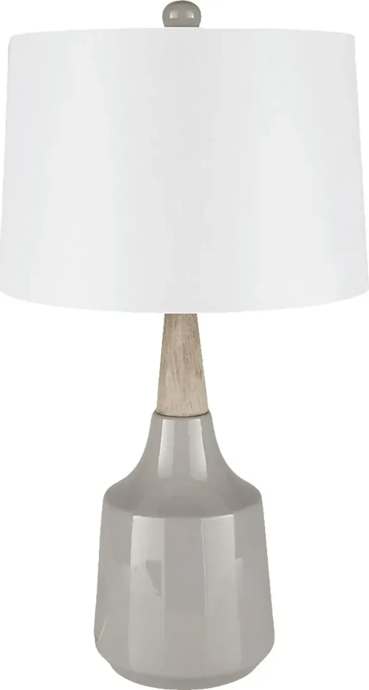 Cazenove Circle Gray Lamp