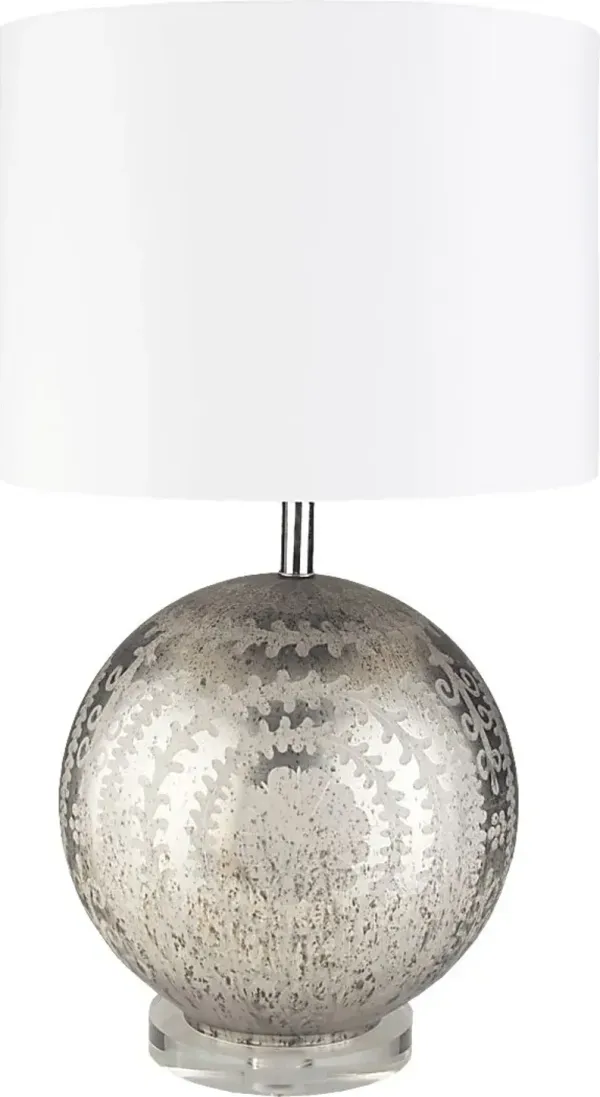 Dilworth Place Silver Lamp