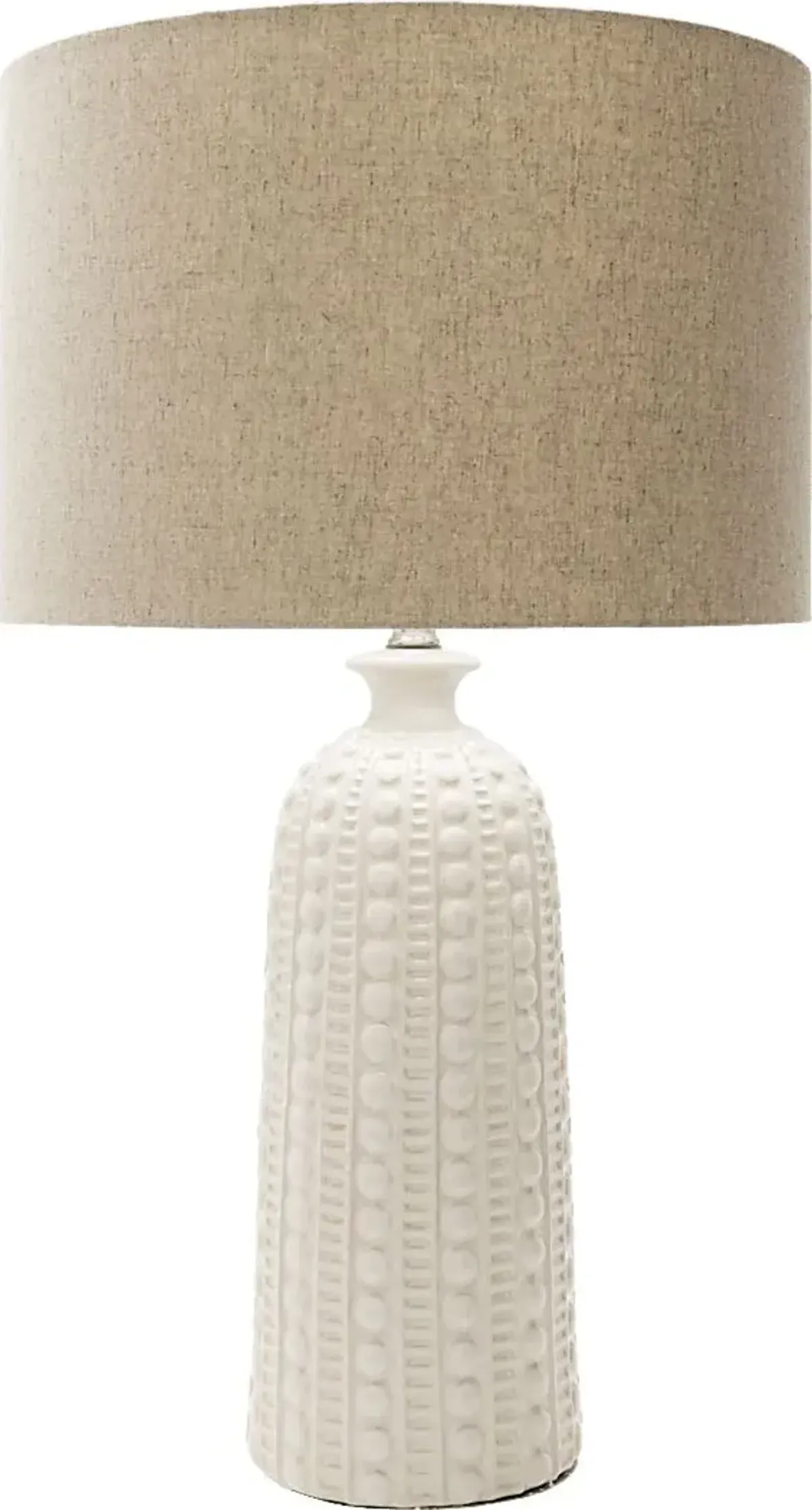 Leon Drive White Lamp