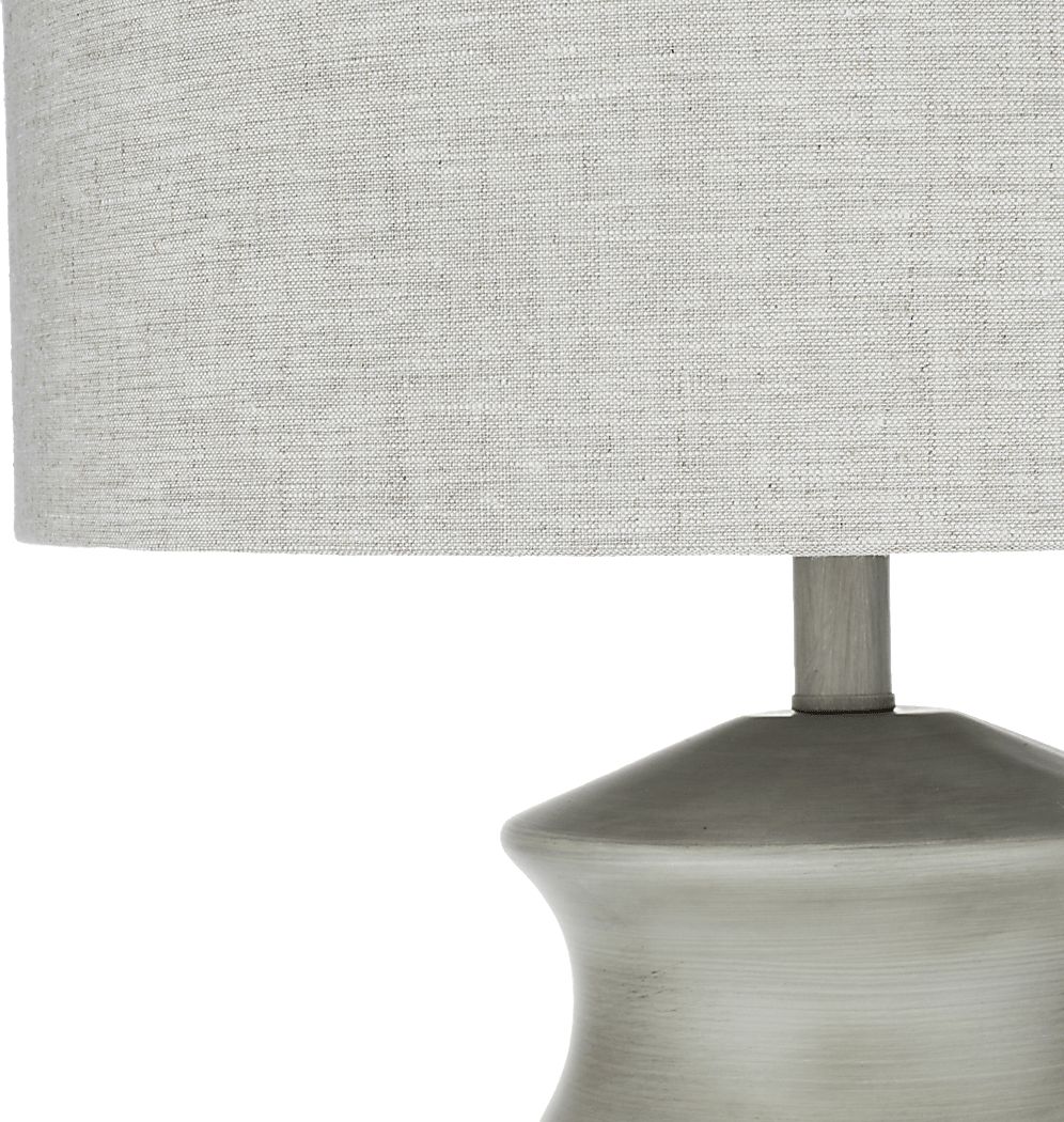 Pelham Island Gray Lamp
