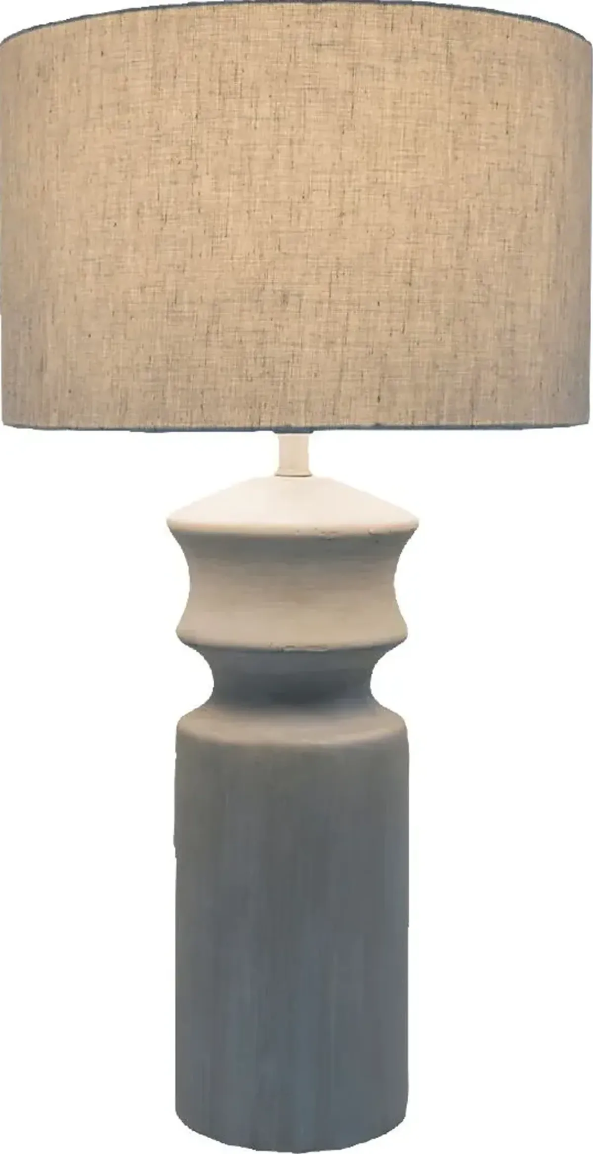 Pelham Island Gray Lamp