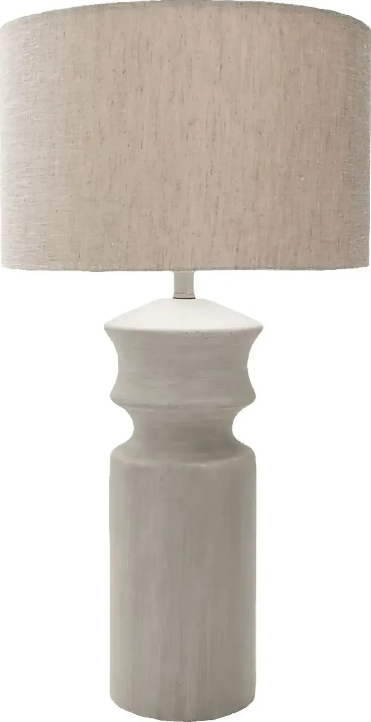 Pelham Island Gray Lamp