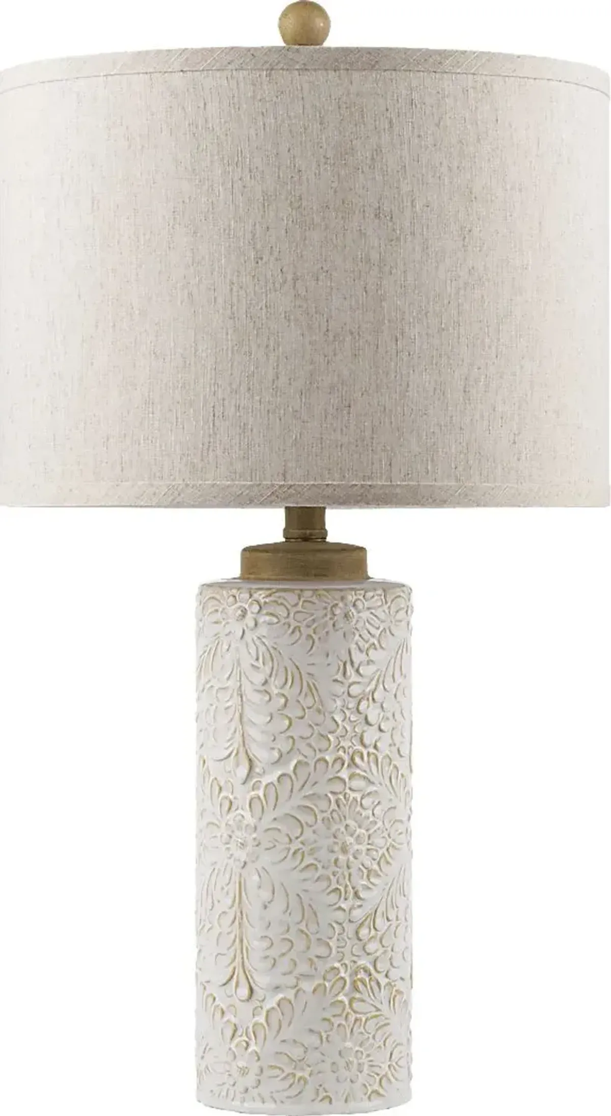 Thayer Way Cream Lamp