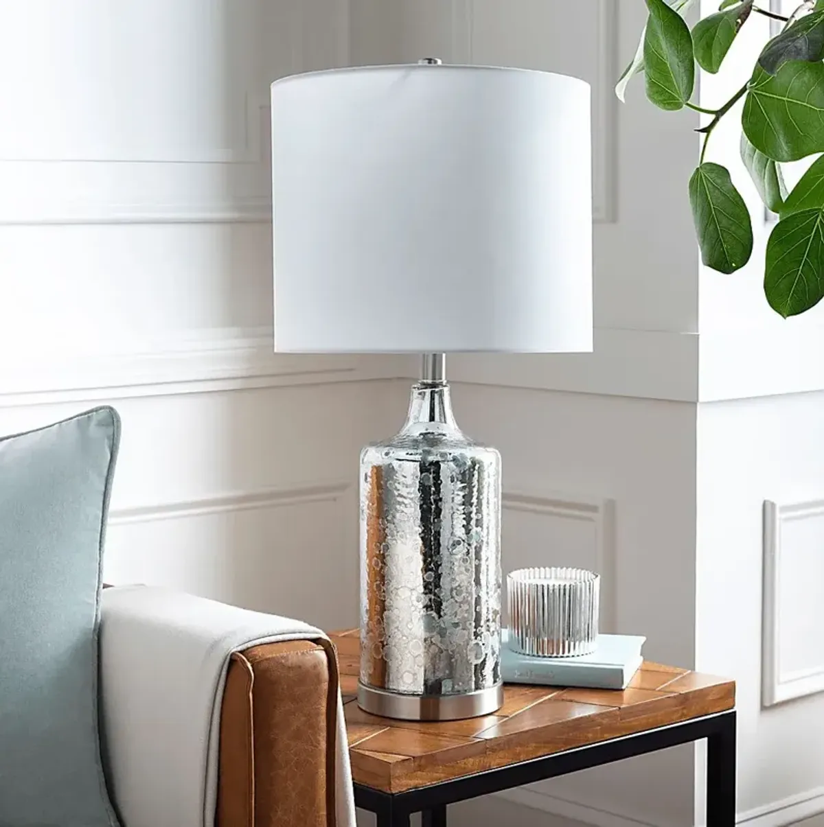 Unity Drive Silver Lamp