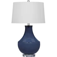 Hanover Hollow Blue Lamp